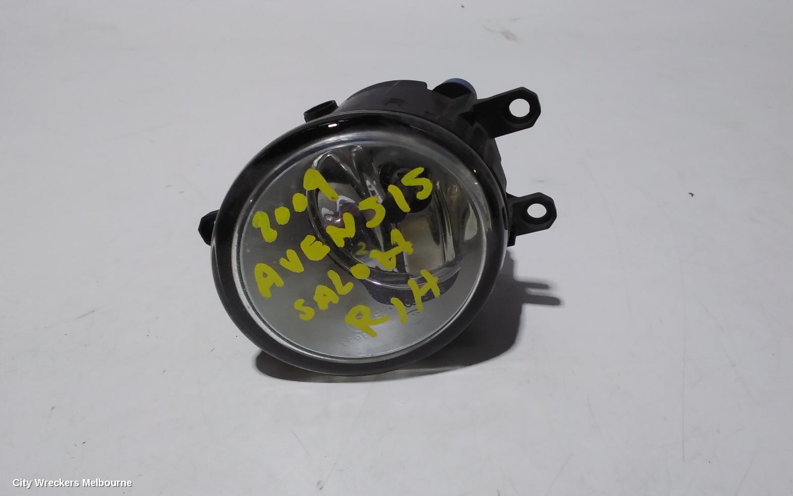 TOYOTA AVENSIS RIGHT INDICATOR/FOG/SIDE, BUMPER FOGLAMP, ACM21R, 12/2003 - 12/2010 - Image 3
