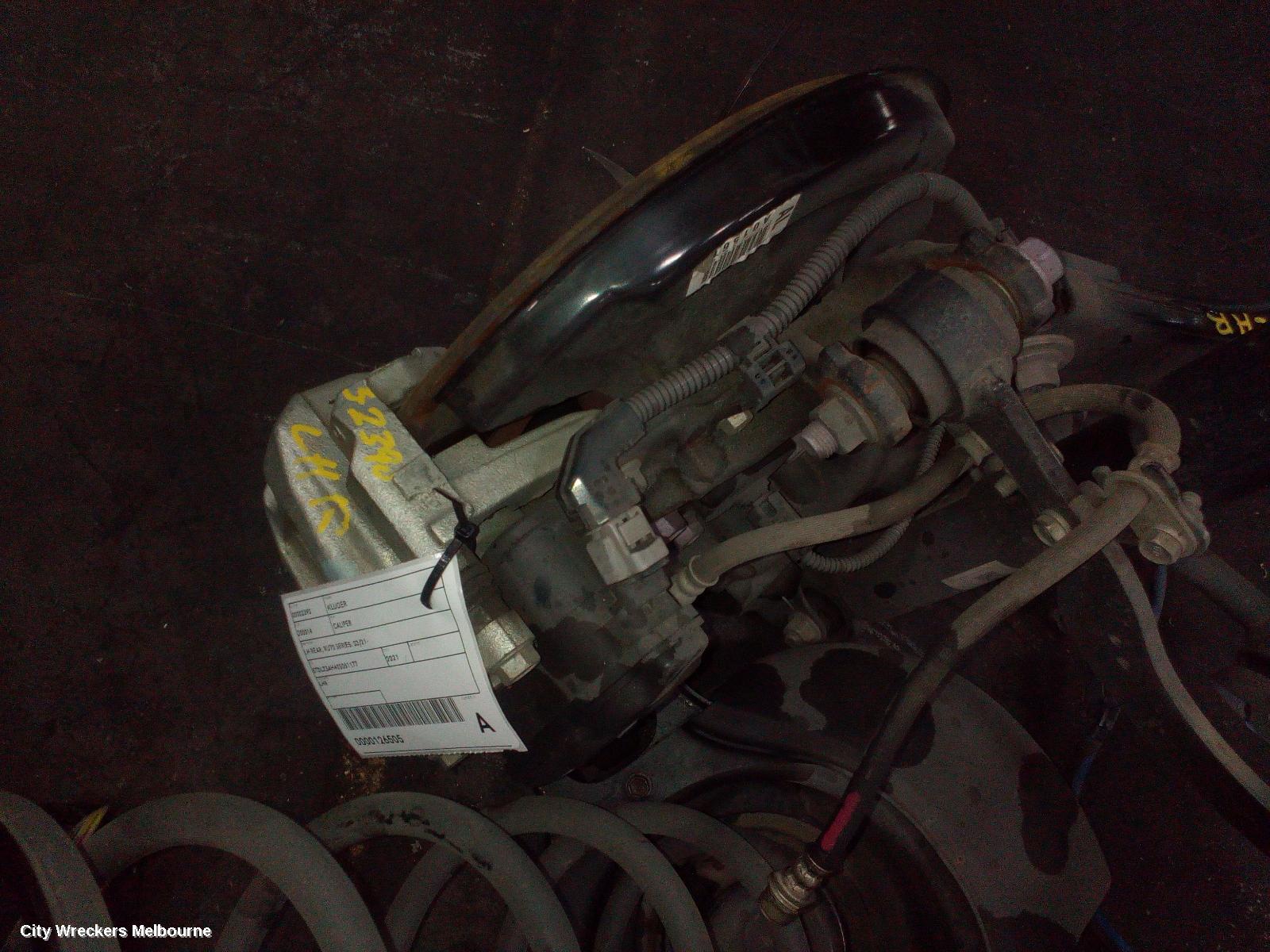 TOYOTA KLUGER CALIPER, LH REAR, XU70 SERIES, 03/2021 ONWARDS - Image 2