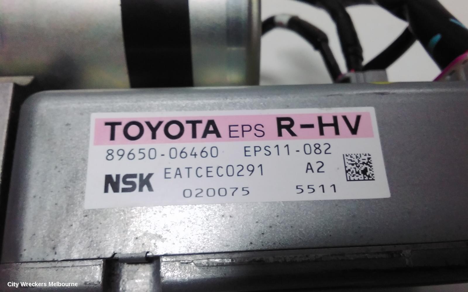 TOYOTA CAMRY STEERING COLUMN, ASV50/AVV50, 12/2011 - 10/2017 - Image 3