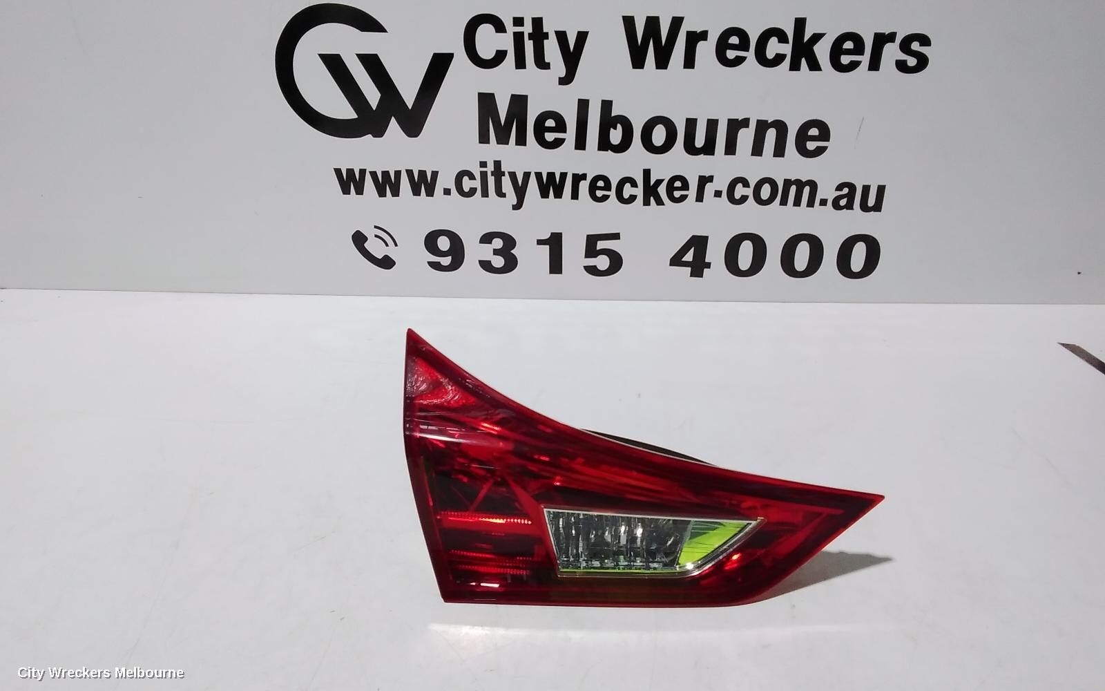 TOYOTA COROLLA REAR GARNISH, TAILGATE LAMP (LH SIDE), ZRE182R, HATCH, 10/2012 - 03/2015 - Image 1