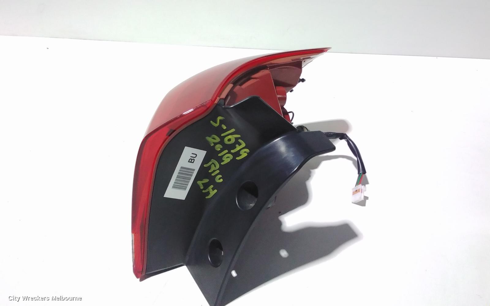 KIA RIO LEFT TAILLIGHT, YB, S/SI/SPORT, STANDARD TYPE, 12/2016 ONWARDS - Image 2