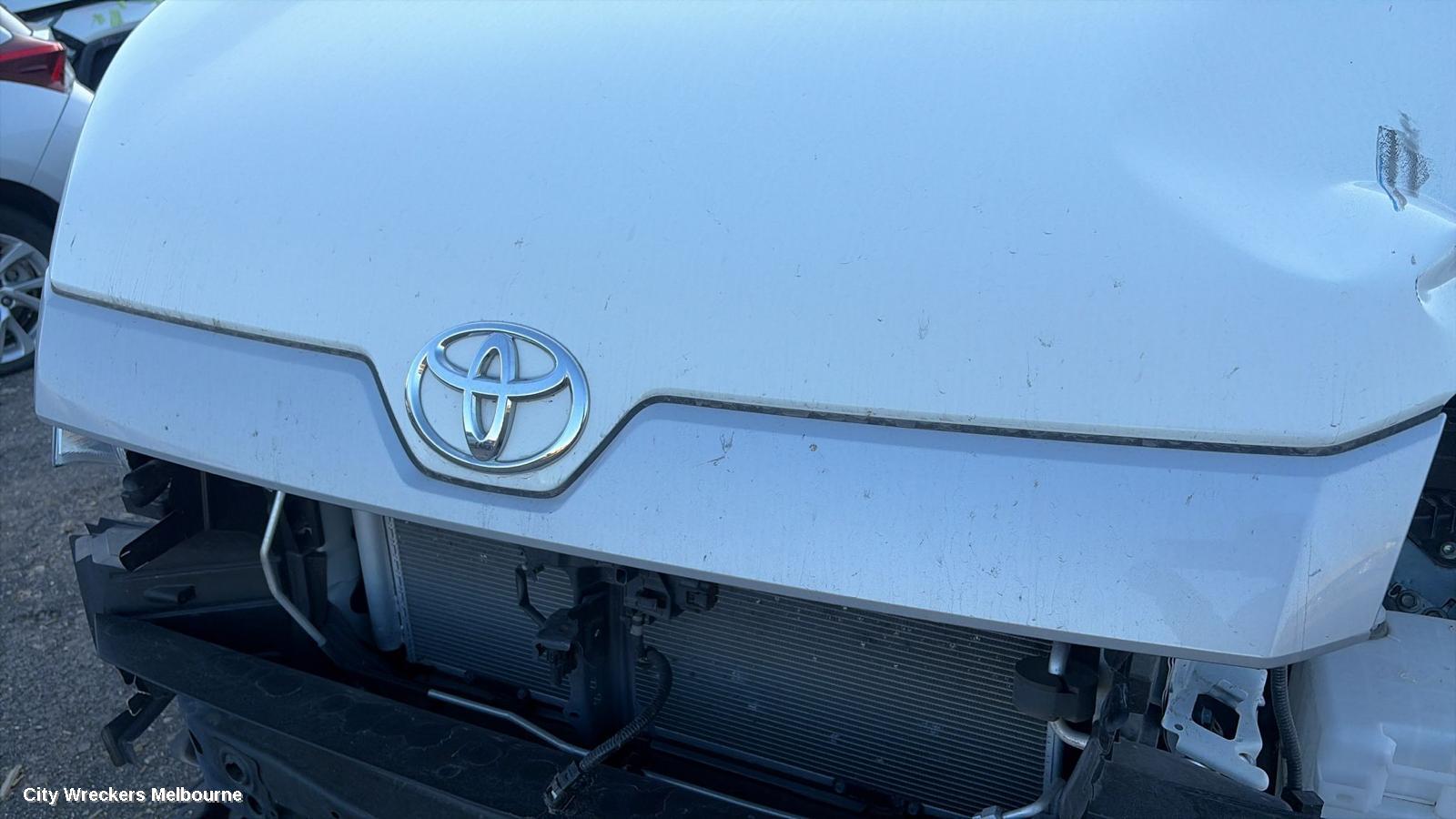 TOYOTA HIACE GRILLE, 300 SERIES, RADIATOR GRILLE MOULDING (UPPER), GREY, 02/2019 ONWARDS - Image 2