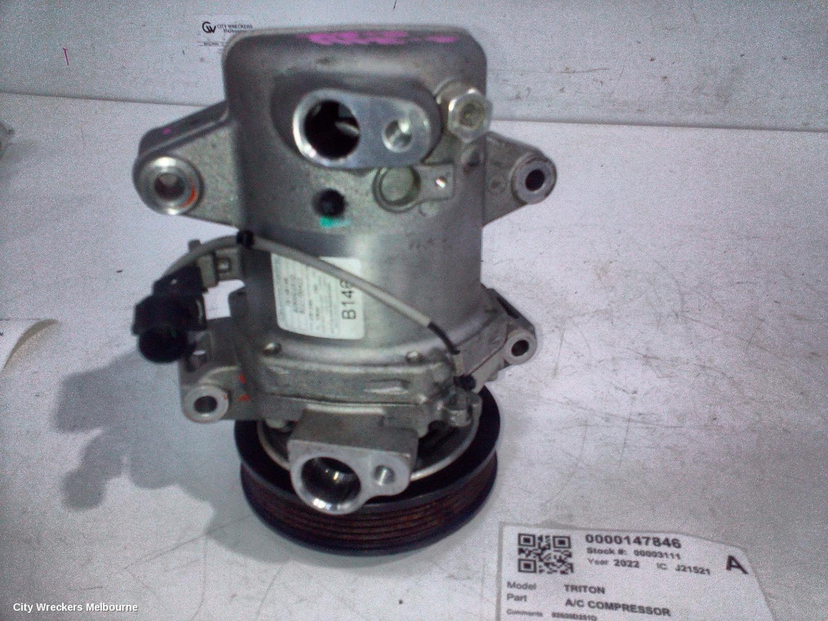 MITSUBISHI TRITON A/C COMPRESSOR, MQ-MR, 2.4, 4N15, DIESEL, 03/2015 - 10/2023 - Image 2
