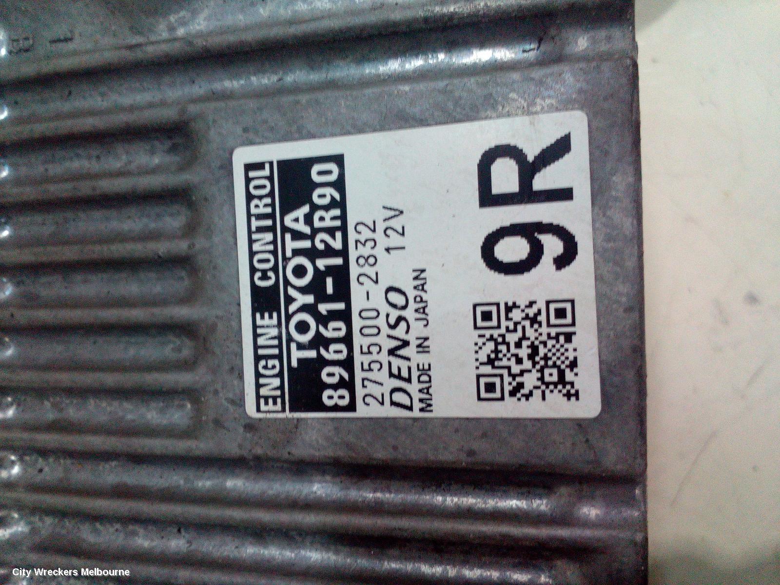 TOYOTA COROLLA ECU, ENGINE ECU, AUTO T/M, ECU ONLY, ZRE182R, 10/2012 - 06/2018 - Image 2
