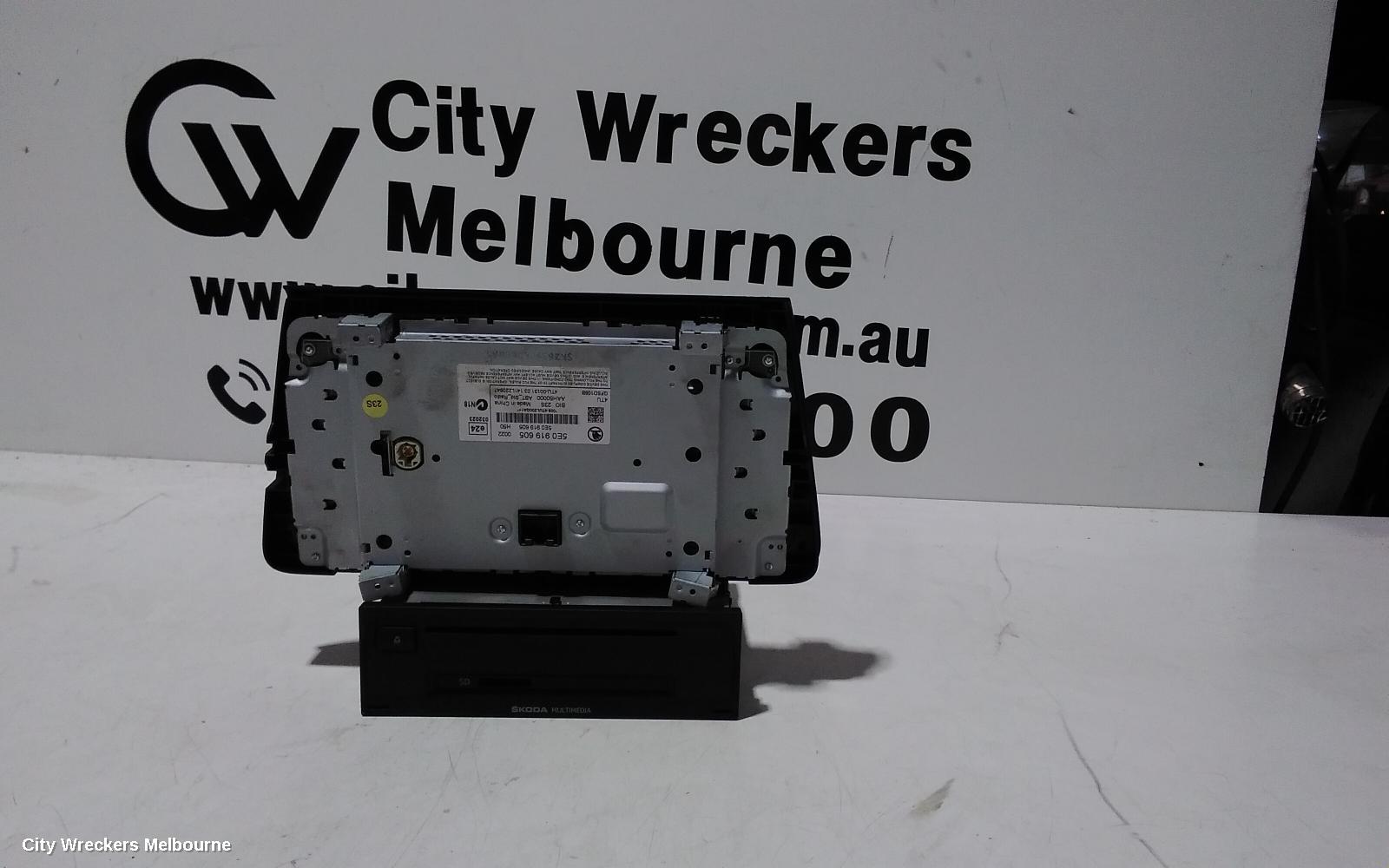 SKODA OCTAVIA RADIO/CD/DVD/SAT/TV, HEAD UNIT, NE, 11/2013 - 09/2020 - Image 2