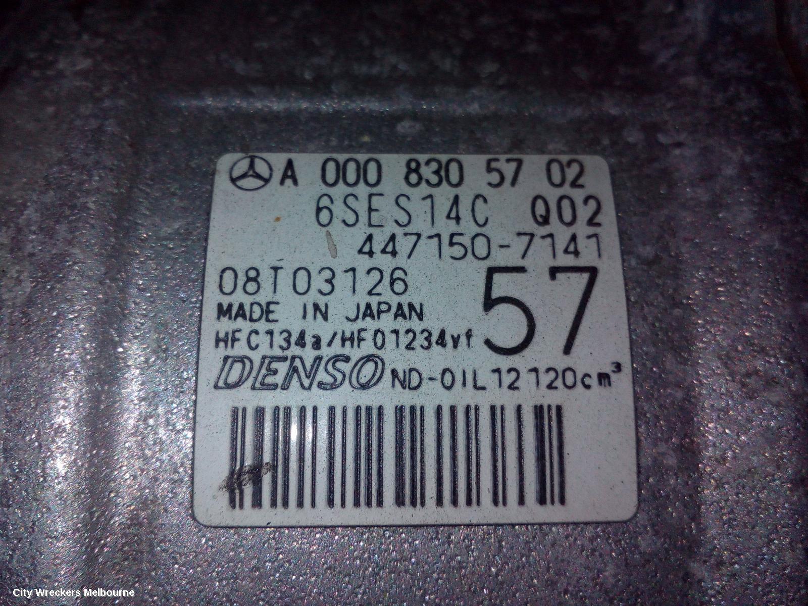 MERCEDES CLA CLASS A/C COMPRESSOR, C117, 1.6, TURBO PETROL, CLA200, 10/2013 - 01/2019 - Image 2