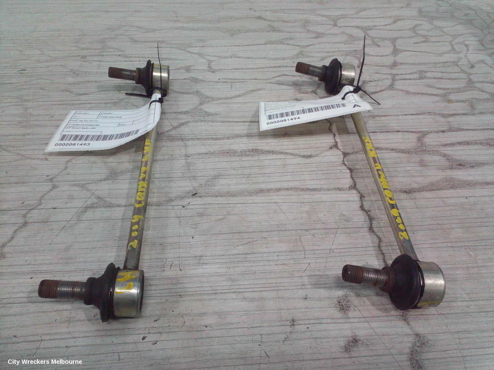 TOYOTA CAMRY STABILISER BAR, XV40, 06/2006 - 02/2012 - Image 2