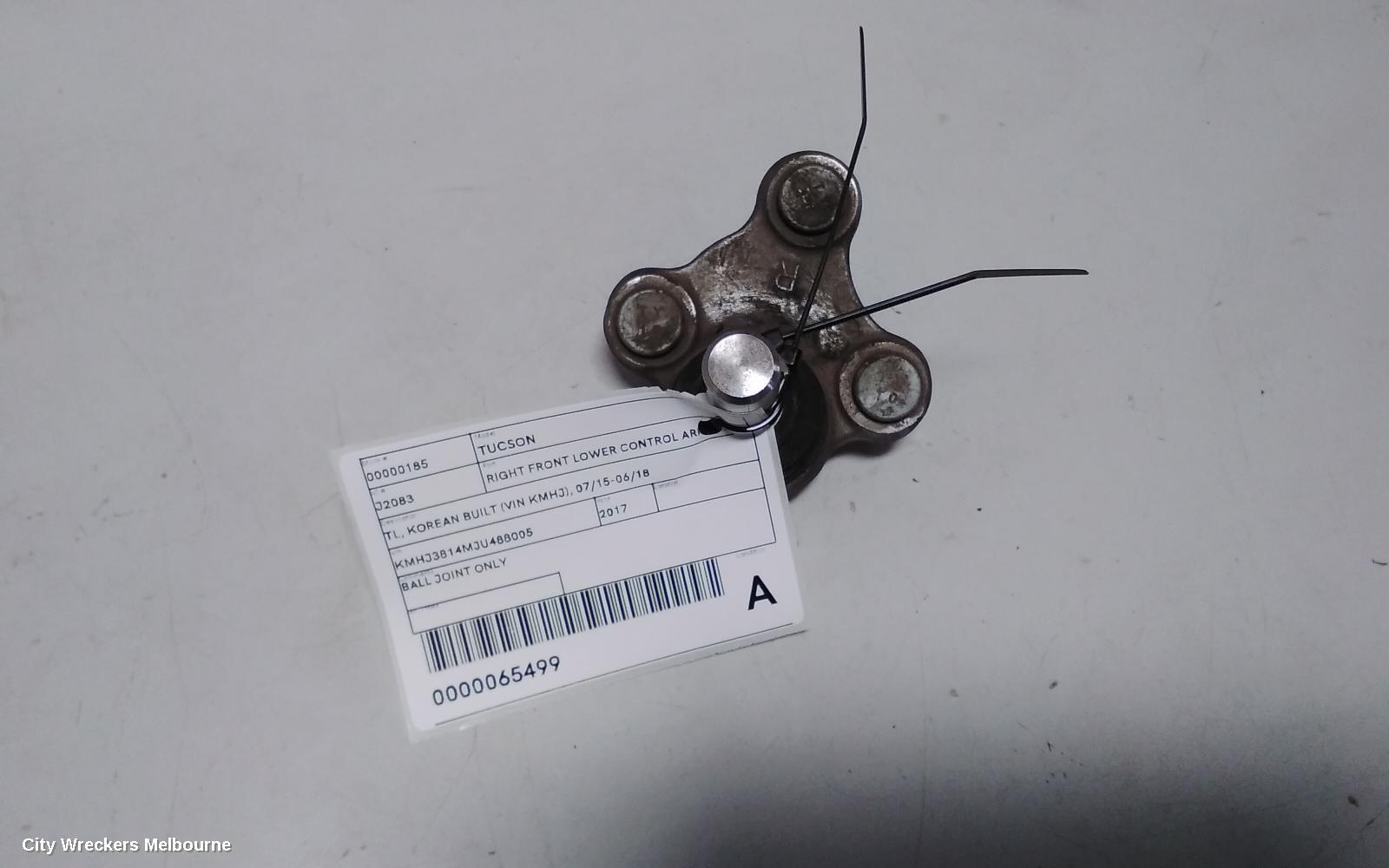 HYUNDAI TUCSON RIGHT FRONT LOWER CONTROL ARM, TL, KOREAN BUILT (VIN KMHJ), 07/2015 - 06/2018 - Image 1