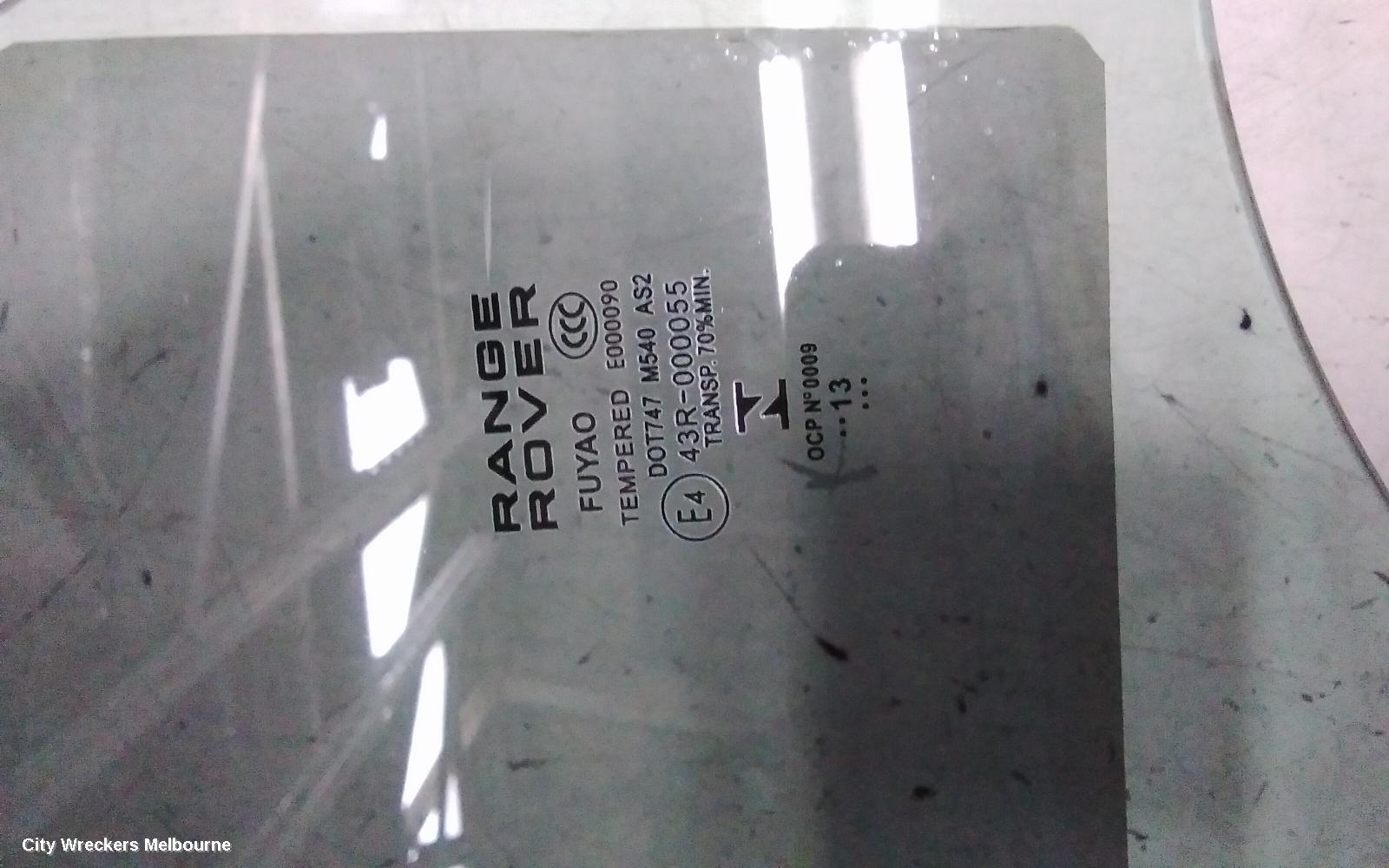 LAND ROVER RANGEROVER EVOQUE LEFT REAR DOOR WINDOW, L538, 11/2011 - 01/2019 - Image 3