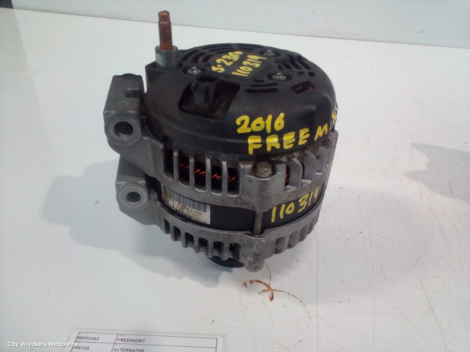 FIAT FREEMONT ALTERNATOR, PETROL, 3.6, JF, 01/2014 - 01/2017 - Image 2