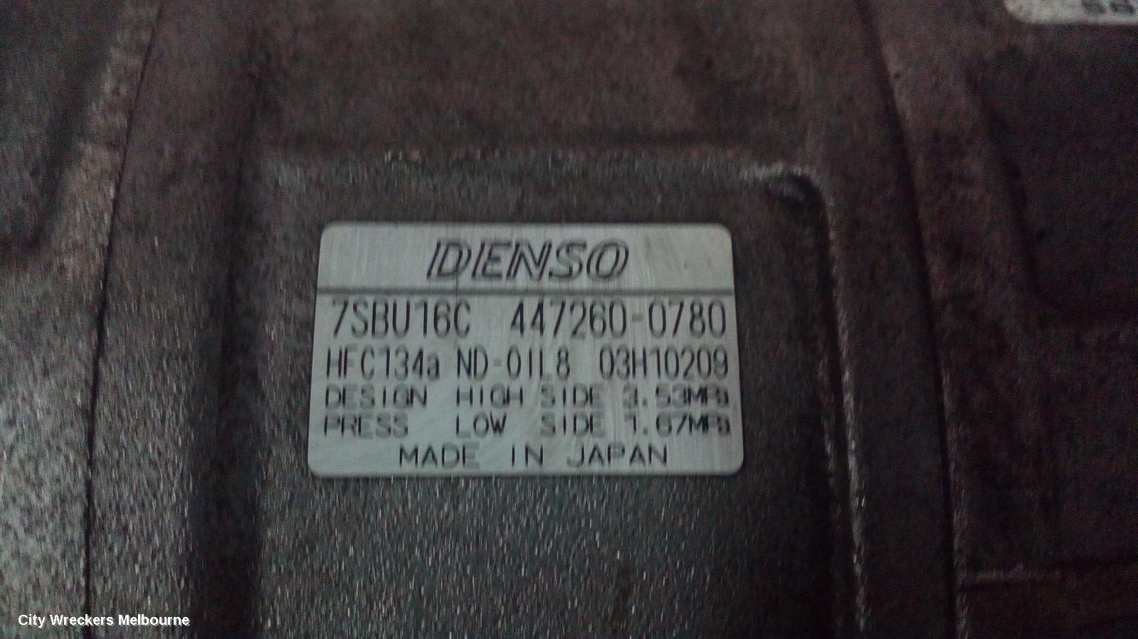 BMW X3 A/C COMPRESSOR, 3.0, M57N, DIESEL, E83, 06/2004 - 11/2010 - Image 1