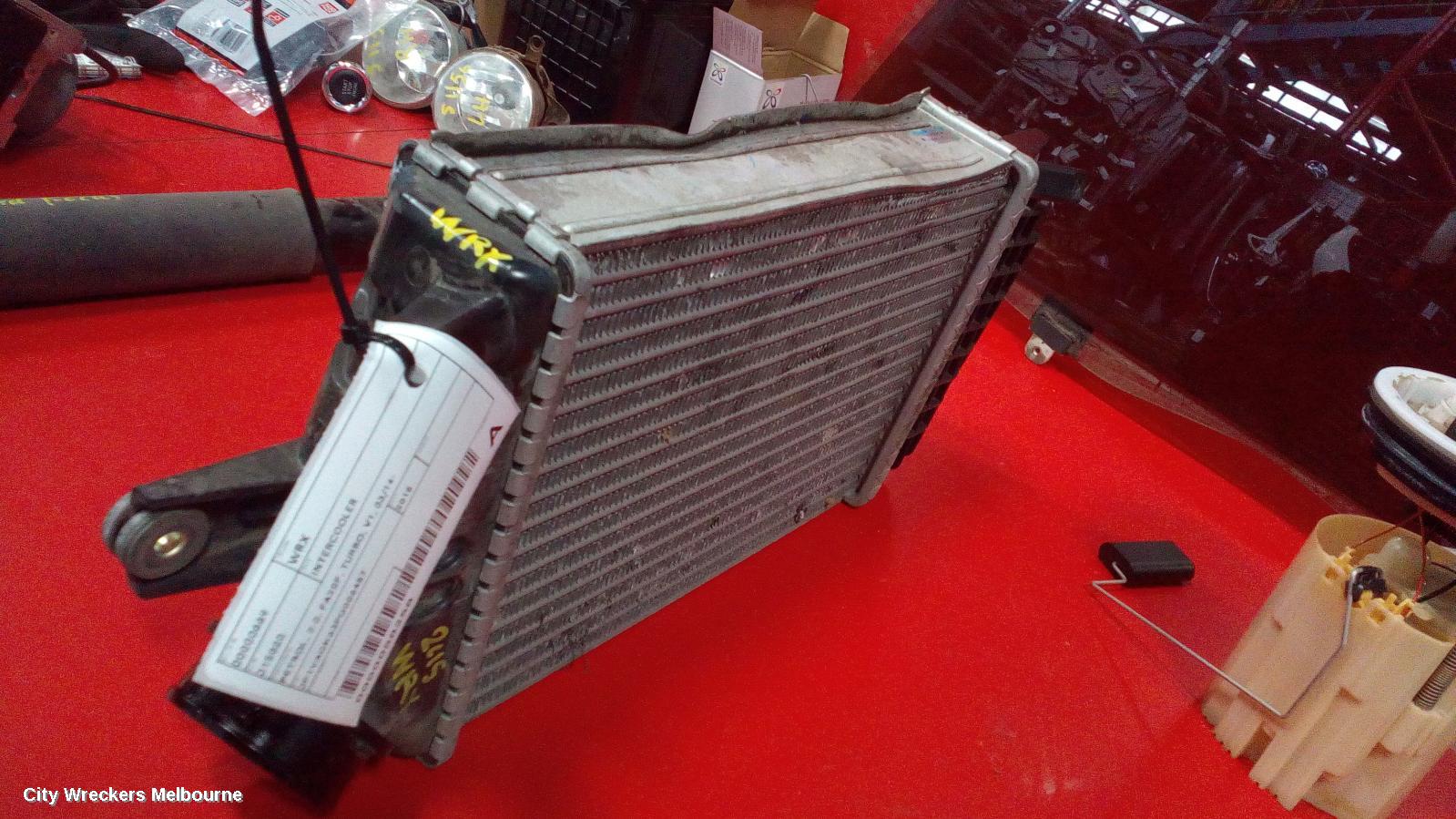 SUBARU WRX INTERCOOLER, PETROL, 2.0, FA20F, TURBO, V1, 03/2014 ONWARDS - Image 1