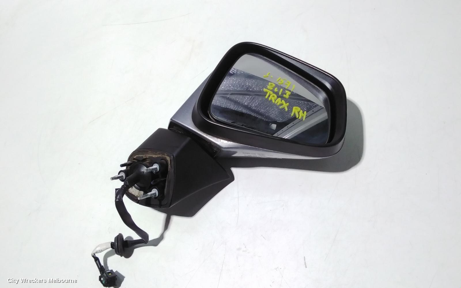 HOLDEN TRAX RIGHT DOOR MIRROR, TJ SERIES, LS, 08/2013 - 09/2016 - Image 1
