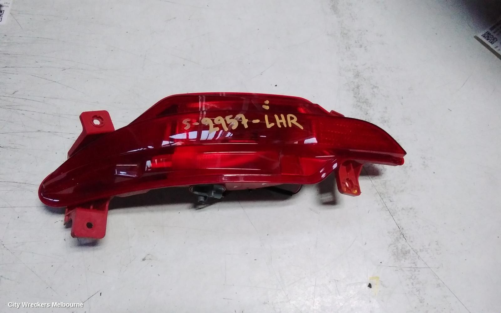 CHERY TIGGO 7 PRO LEFT TAILLIGHT, T32, IN BUMPER FOGLAMP, 05/2023 ONWARDS - Image 1