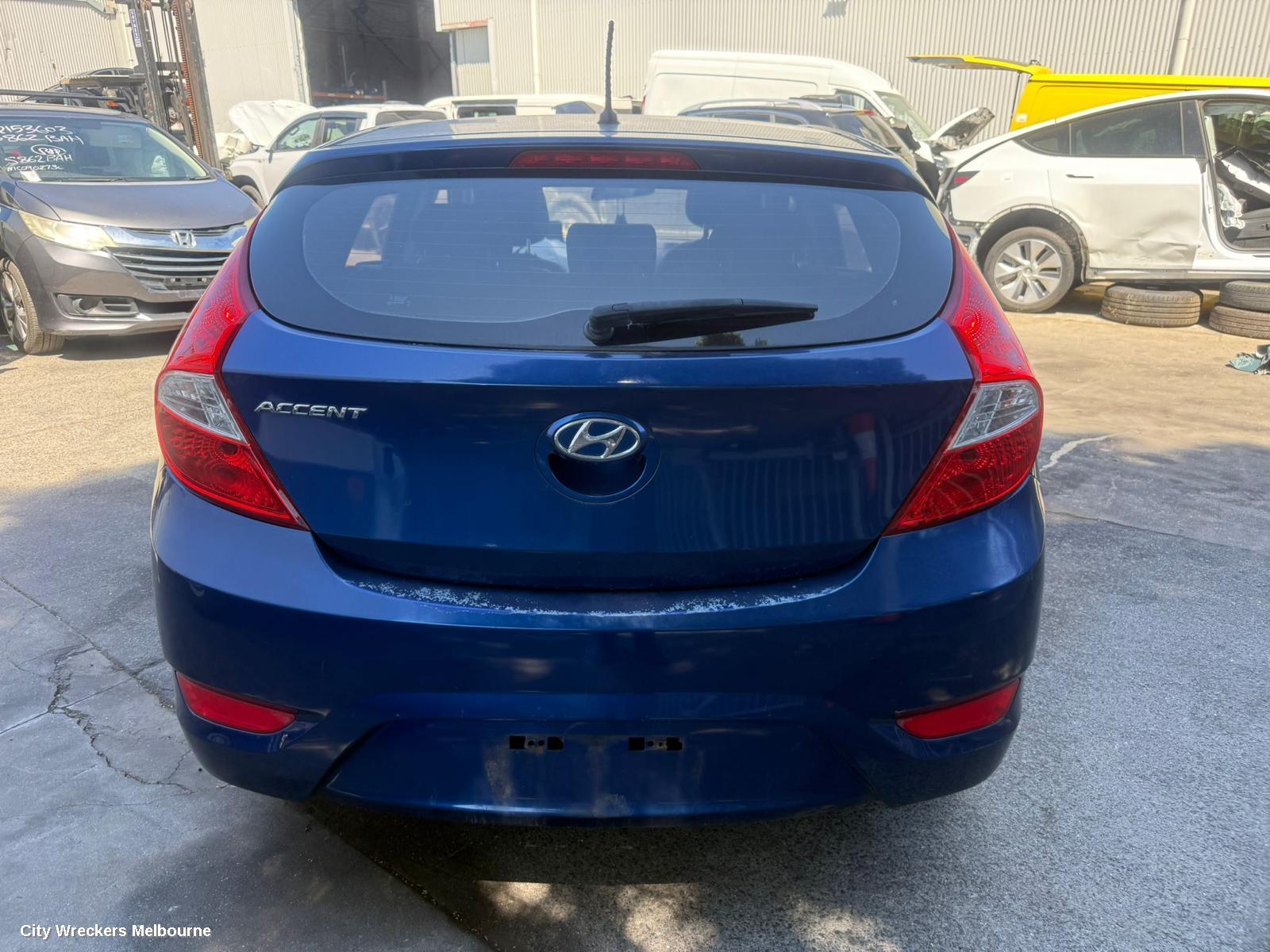 HYUNDAI ACCENT WASHER BOTTLE, RB, HATCH, 05/2011 - 12/2019 - Image 3