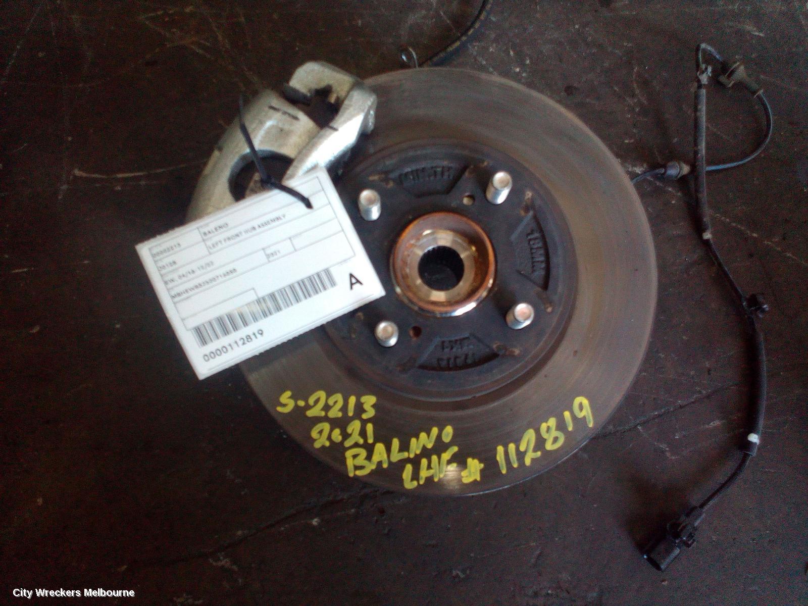 SUZUKI BALENO LEFT FRONT HUB ASSEMBLY, EW, 04/2016 - 12/2022 - Image 2