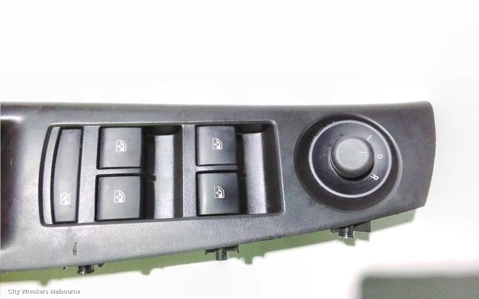 HOLDEN CRUZE PWR DR WIND SWITCH, RH FRONT (MASTER SWITCH), JH, 03/2011 - 01/2017 - Image 2