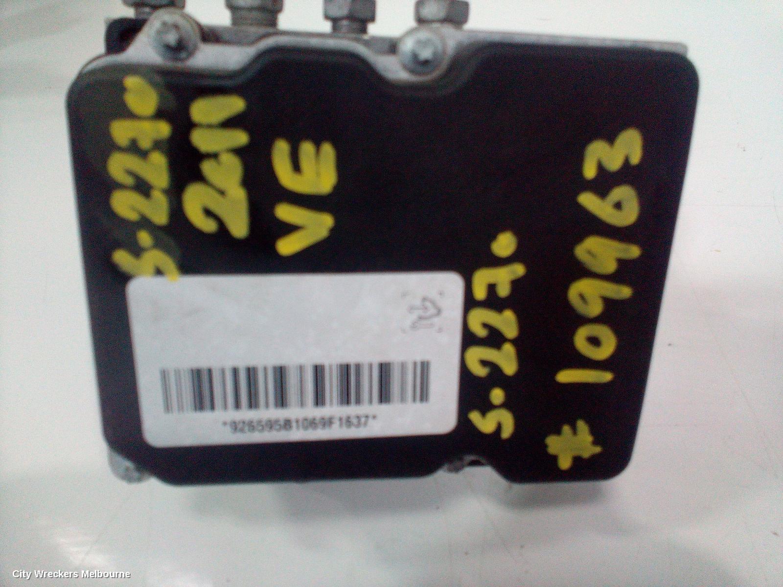 HOLDEN COMMODORE ABS PUMP/MODULATOR, VE, NON TRACTION CONTROL TYPE, 08/2006 - 04/2013 - Image 2