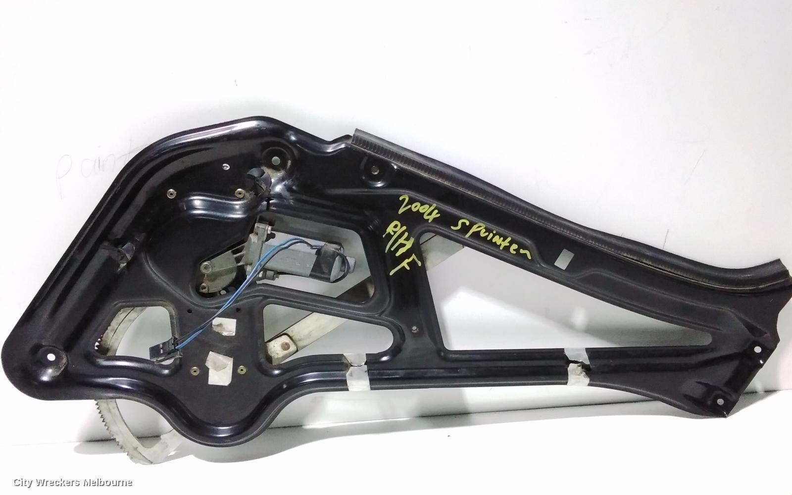 MERCEDES SPRINTER RIGHT FRONT WINDOW REG/MOTOR, POWER, 02/1998 - 10/2006 - Image 2