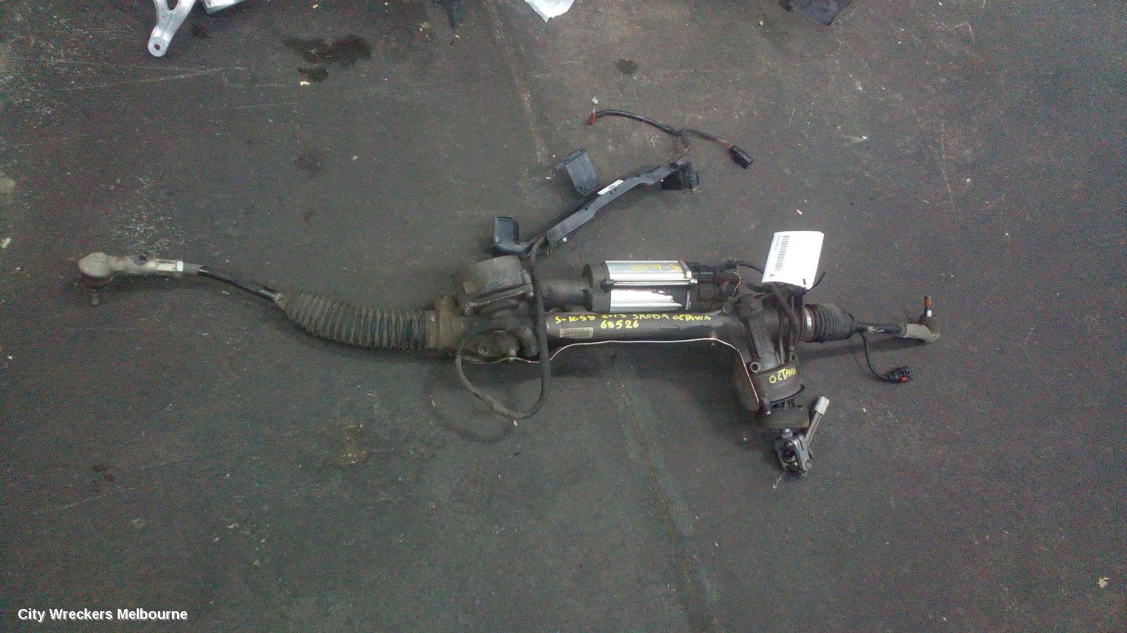 SKODA OCTAVIA STEERING BOX/RACK, 1Z, 05/2009 - 10/2013 - Image 3