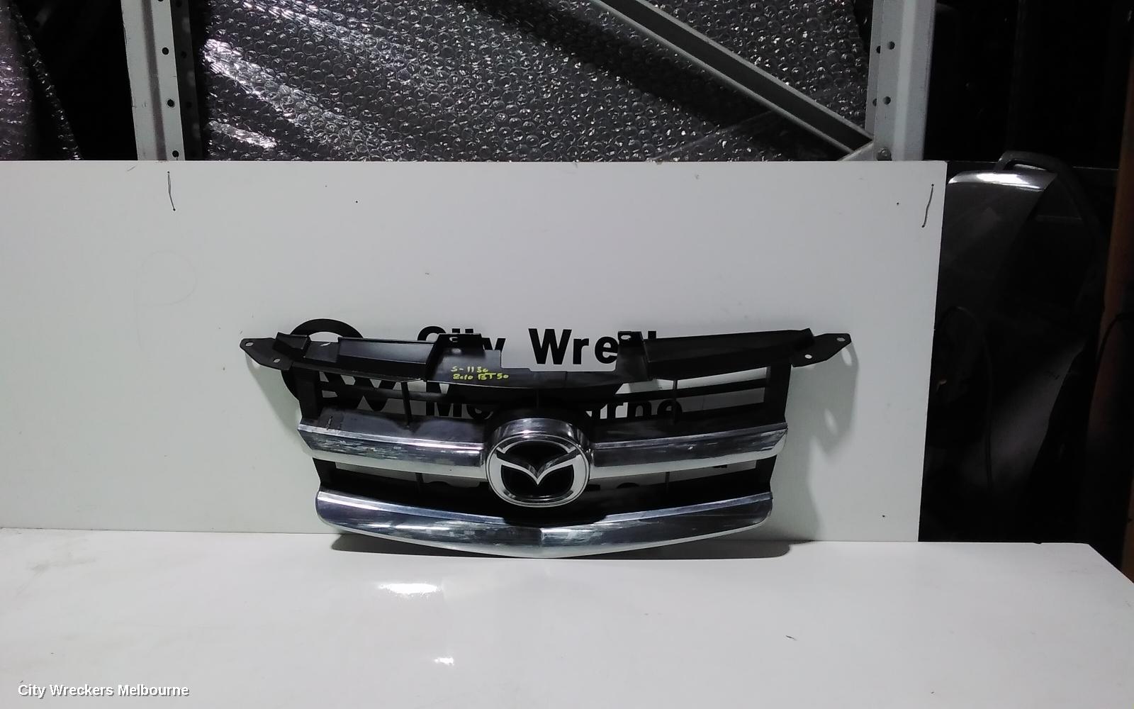 MAZDA BT50 GRILLE, RADIATOR GRILLE, UN, CHROME, 06/2008 - 09/2011 - Image 3