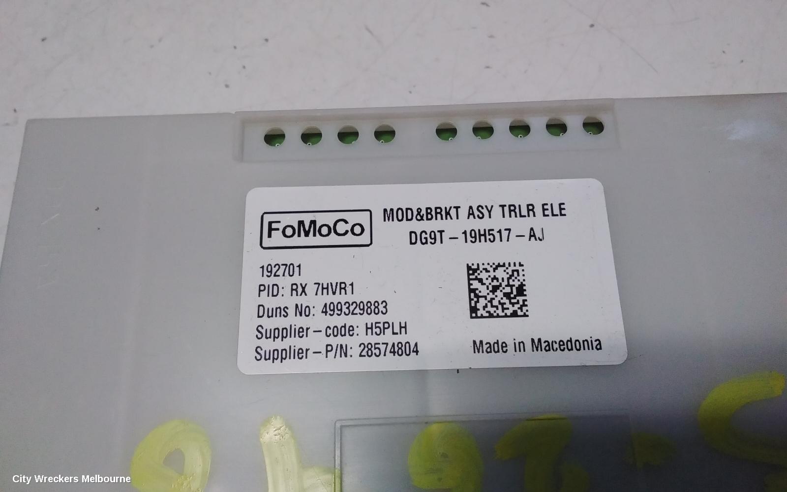 FORD RANGER, TOWING MODULE, AFTERMARKET, 12/2006 ONWARDS, DG9T-19H517-AJ  TRAILER BRAKE MODULE: 122417 - Image 2