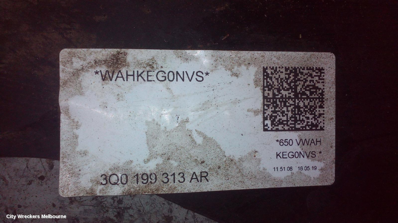 VOLKSWAGEN TIGUAN FRT XMEMBER/CRADLE, 5NA, CROSSMEMBER, 06/2016 ONWARDS - Image 1
