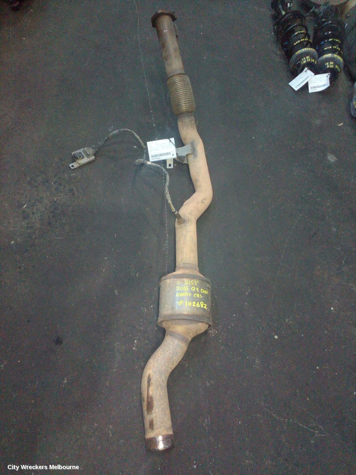 AUDI Q7 CATALYTIC CONVERTER, UNDER CAR-CAT TYPE, 3.0, DIESEL, CRTC/CZZA CODE, 4M, 09/2015 - 03/2020 - Image 3
