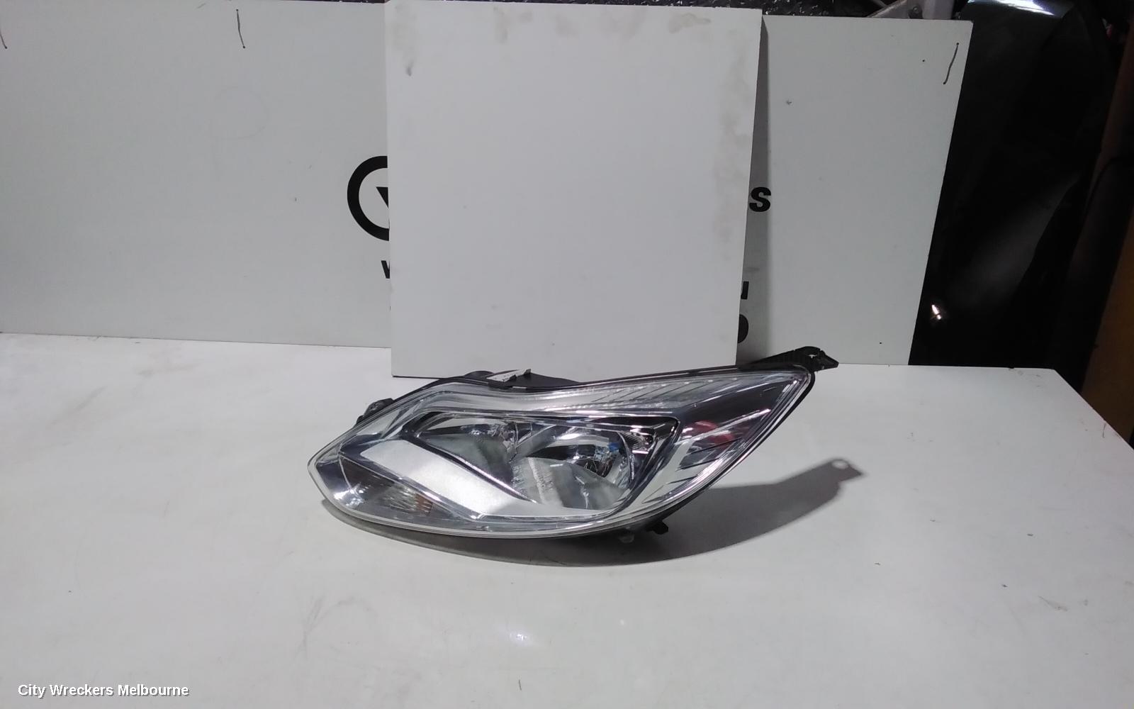 FORD FOCUS LEFT HEADLAMP, LW, AMBIENTE/TREND, HALOGEN TYPE, CHROME INSERT, 08/2012 - 08/2015 - Image 2