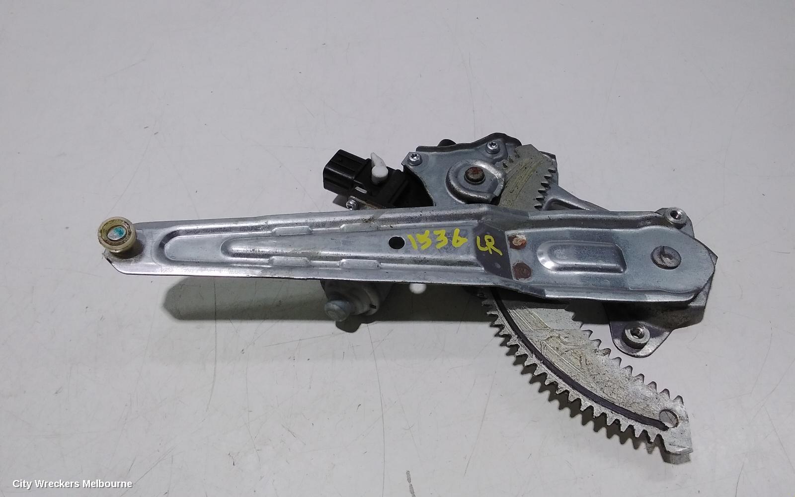 SUBARU LIBERTY LEFT REAR WND REG/MOTOR, 6TH GEN, 08/2014 - 04/2021 - Image 1