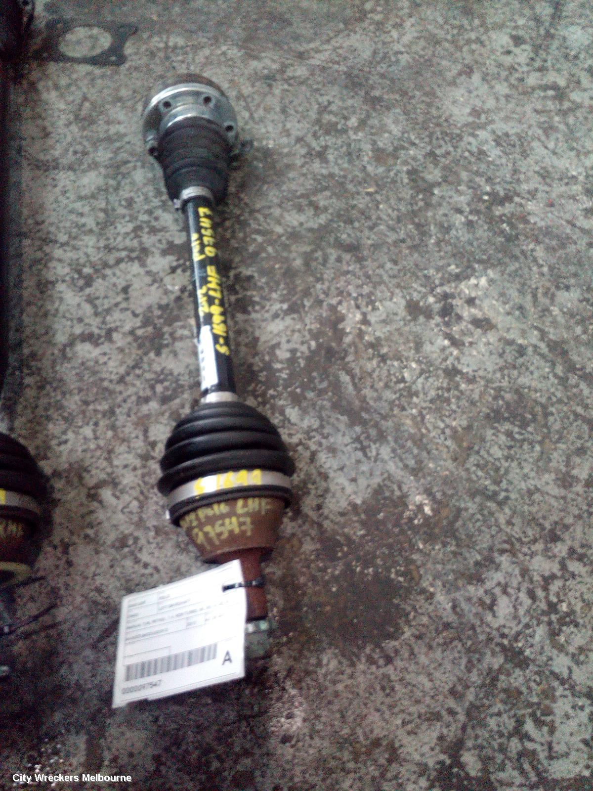 VOLKSWAGEN POLO LEFT DRIVESHAFT, MANUAL T/M, PETROL, 1.4, NON TURBO, 6R, 05/2010 - 05/2014 - Image 3