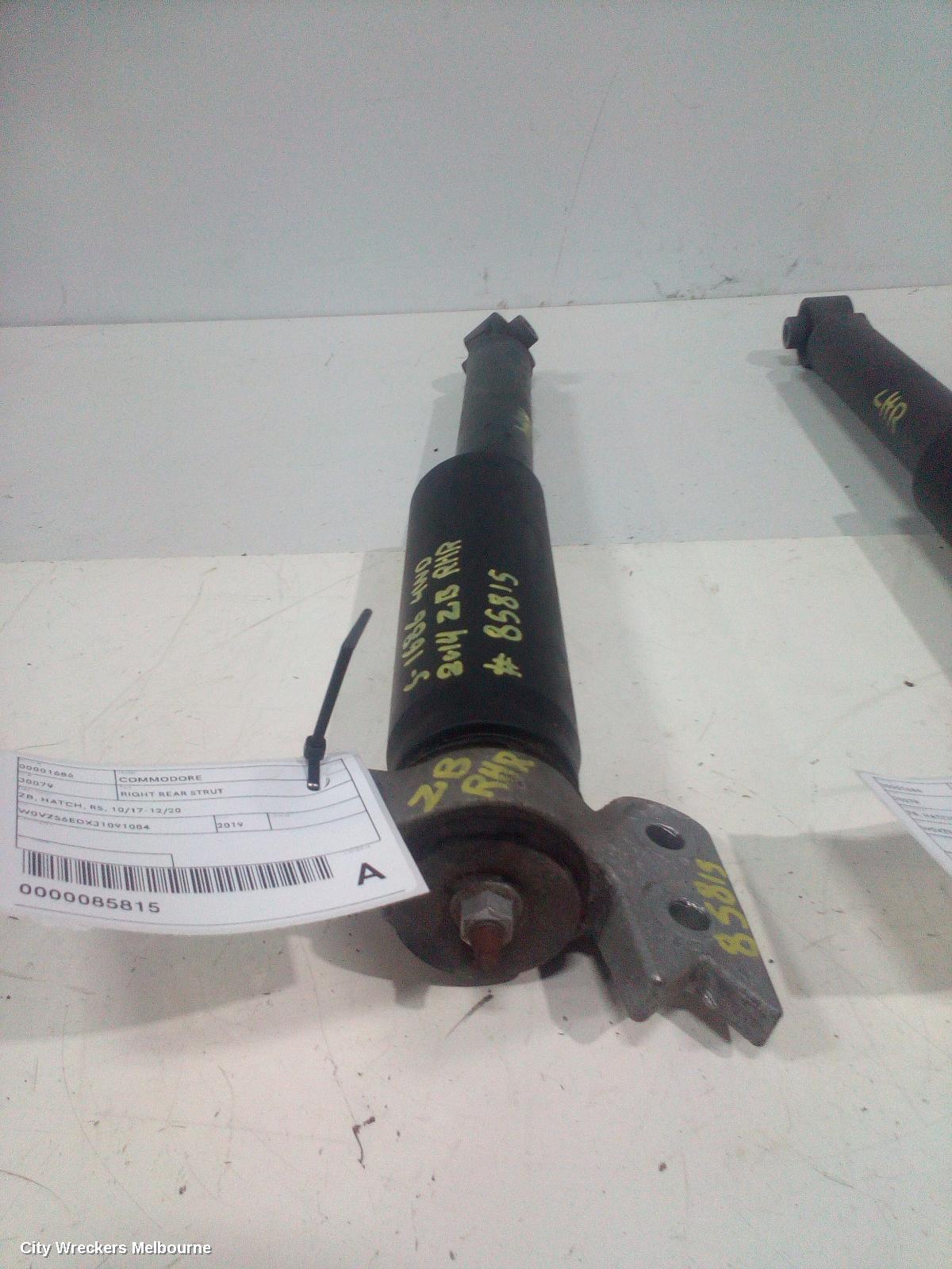 HOLDEN COMMODORE RIGHT REAR STRUT, ZB, HATCH, RS, 10/2017 - 12/2020 - Image 2
