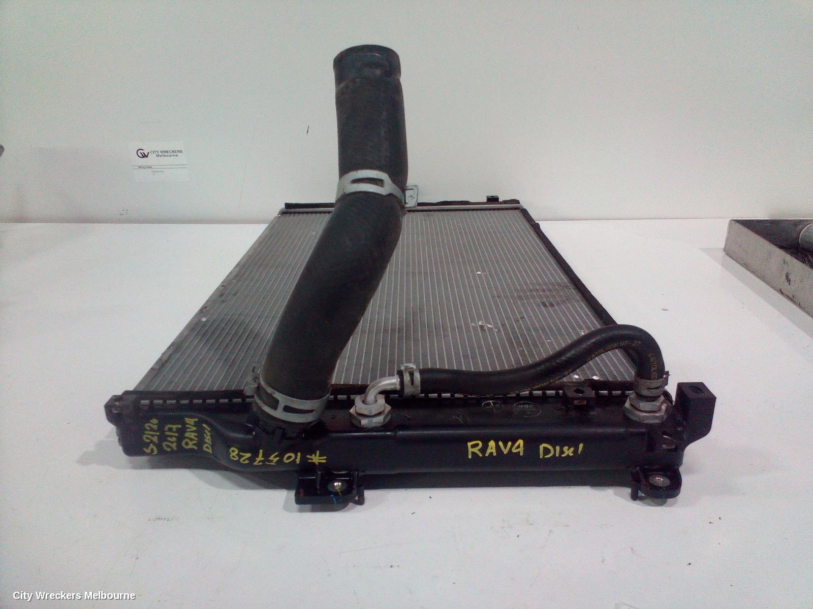 TOYOTA RAV4 RADIATOR, AUTO, 2.2, DIESEL, ALA49R, 12/2012 - 11/2018 - Image 2