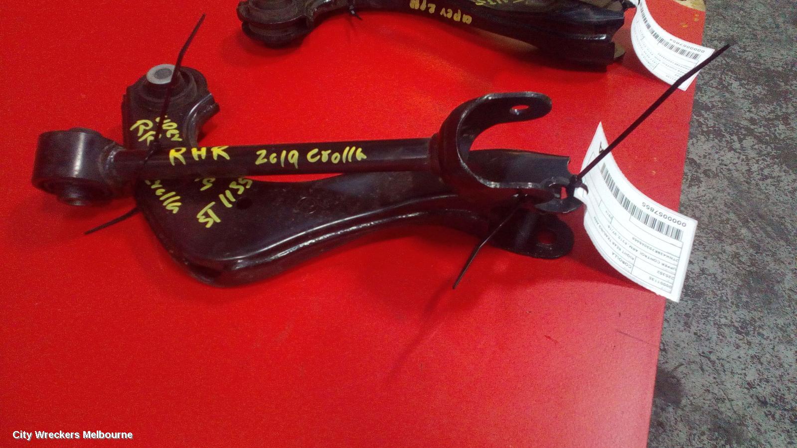 TOYOTA COROLLA RIGHT REAR TRAILING ARM, UPPER CONTROL ARM, E210, 07/2018 ONWARDS - Image 1