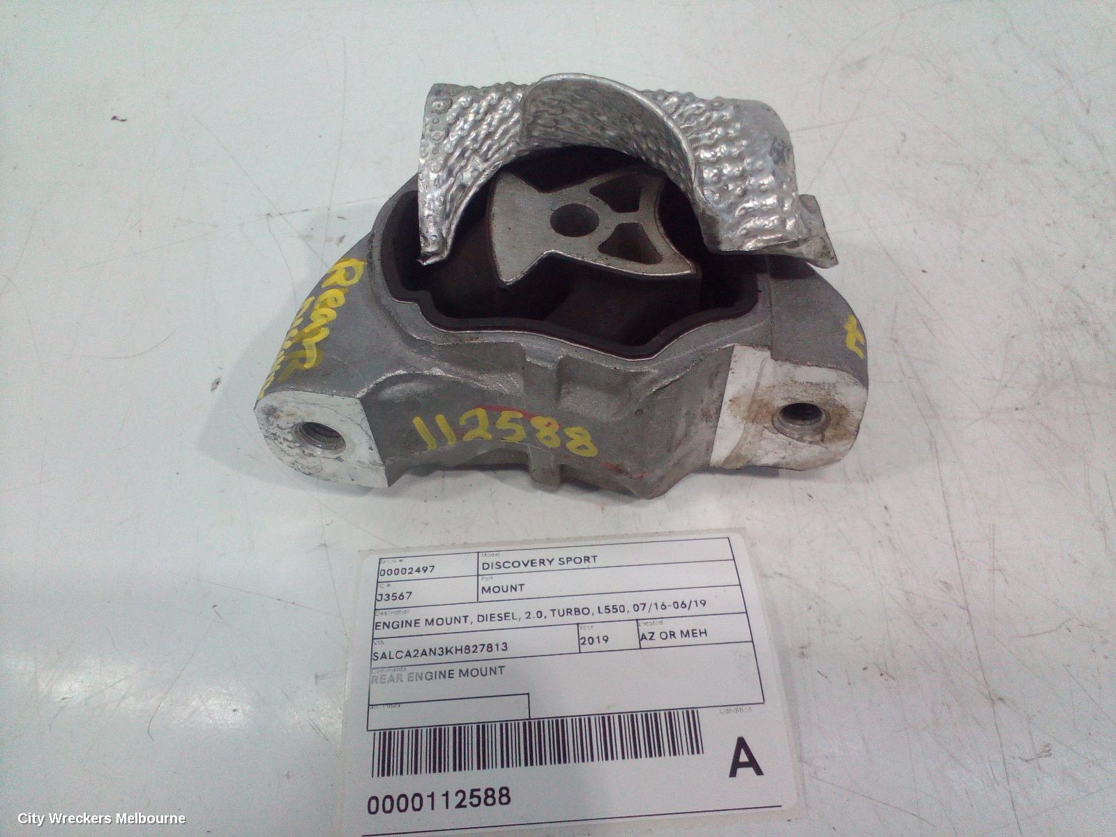 LAND ROVER DISCOVERY SPORT MOUNT, ENGINE MOUNT, DIESEL, 2.0, TURBO, L550, 07/2016 - 06/2019 - Image 1