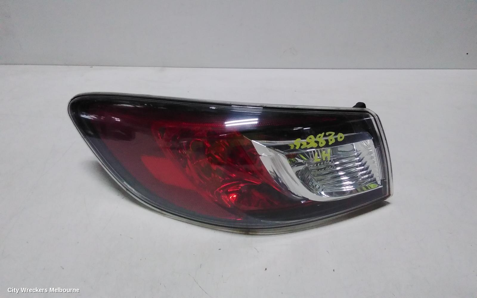 MAZDA 3 LEFT TAILLIGHT, BL, SEDAN, STANDARD TYPE, 04/2009 - 10/2013 - Image 1