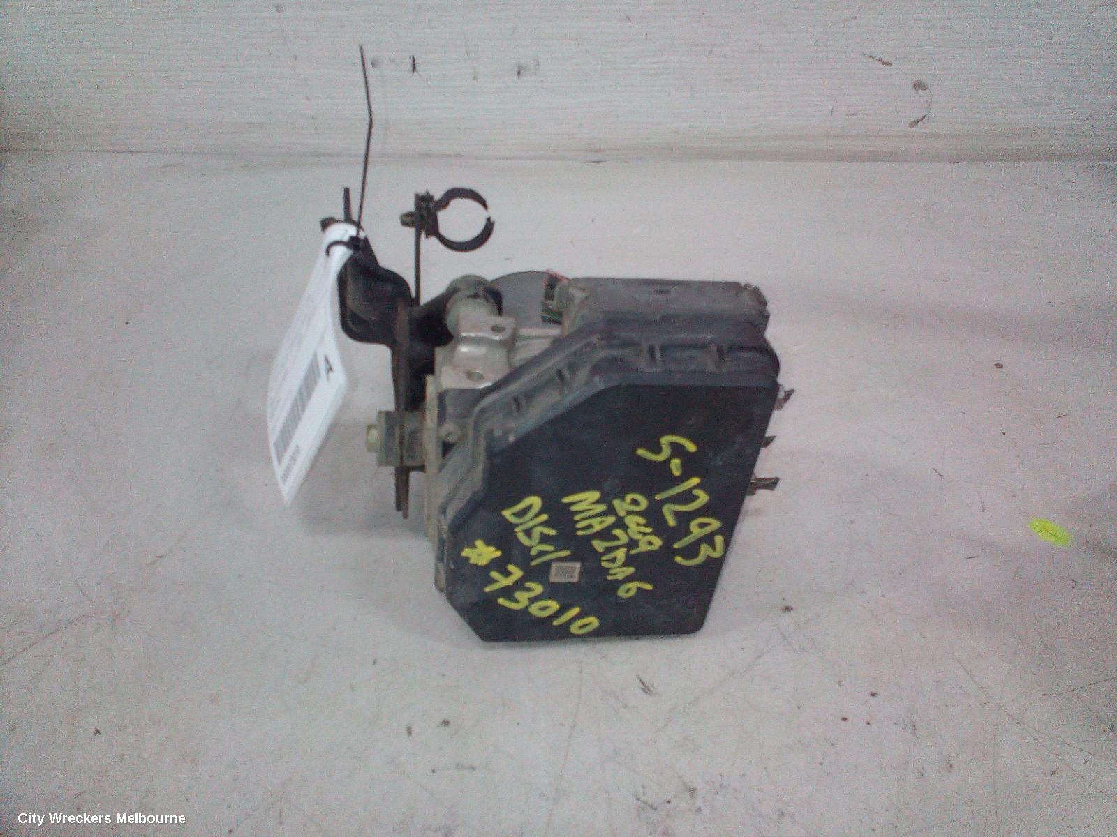 MAZDA 6 ABS PUMP/MODULATOR, GH, GAM7437A0, P/N 1338004451, 02/2008 - 11/2012 - Image 1