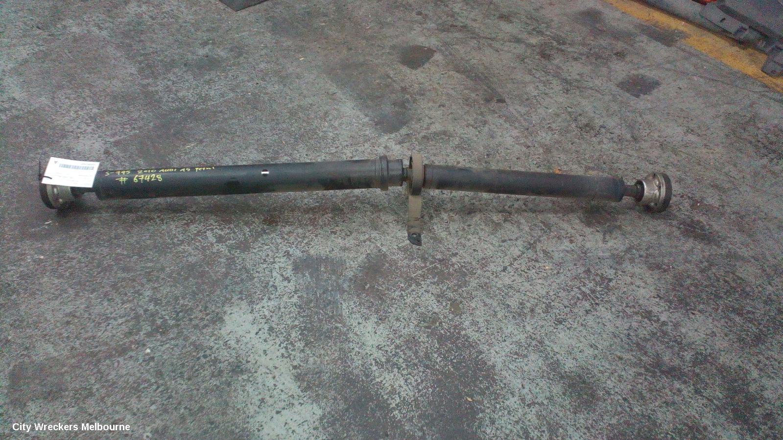 AUDI A5 REAR DRIVE SHAFT, 2.0, PETROL, AUTO T/M, 7 SPEED, COUPE/CABRIO/HATCH, 8T/8F, 08/2009 - 05/2010 - Image 1