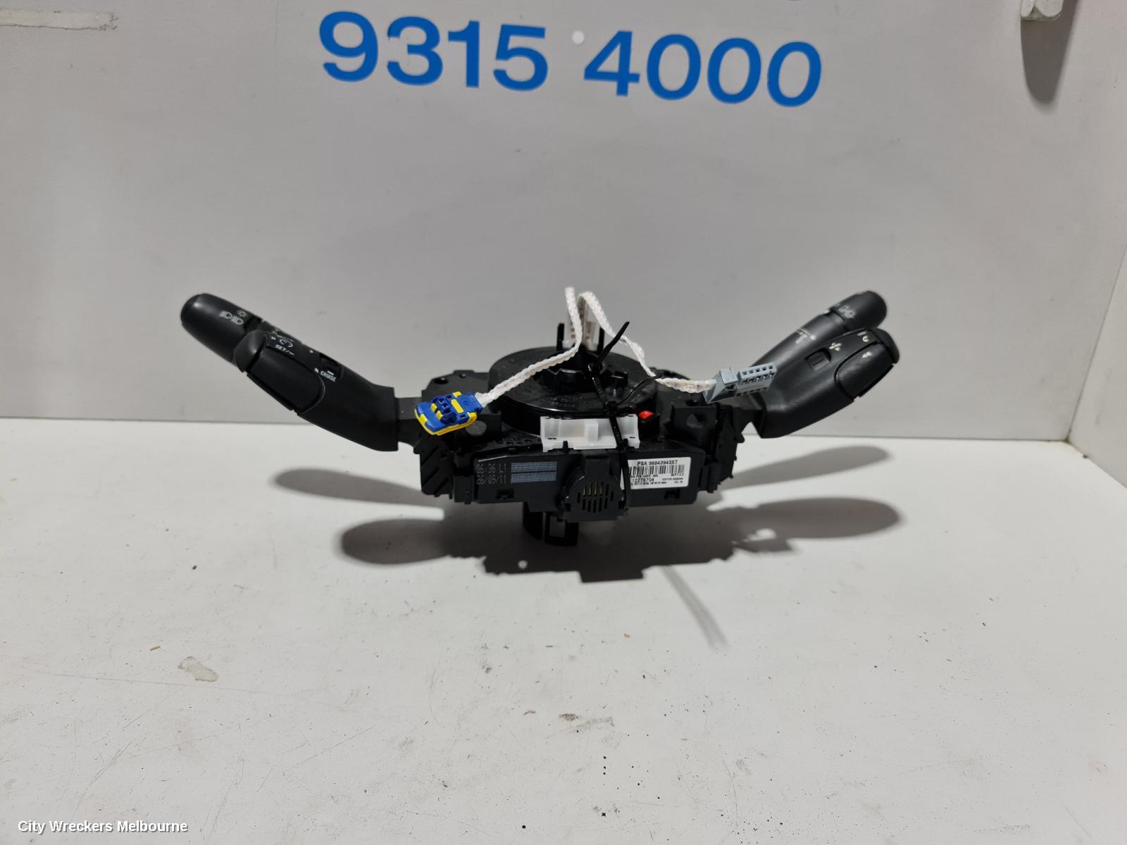 PEUGEOT 308 AIRBAG MODULE/SENSOR, CLOCKSPRING***USE COMBINATION SWITCH PART TYPE*** - Image 1