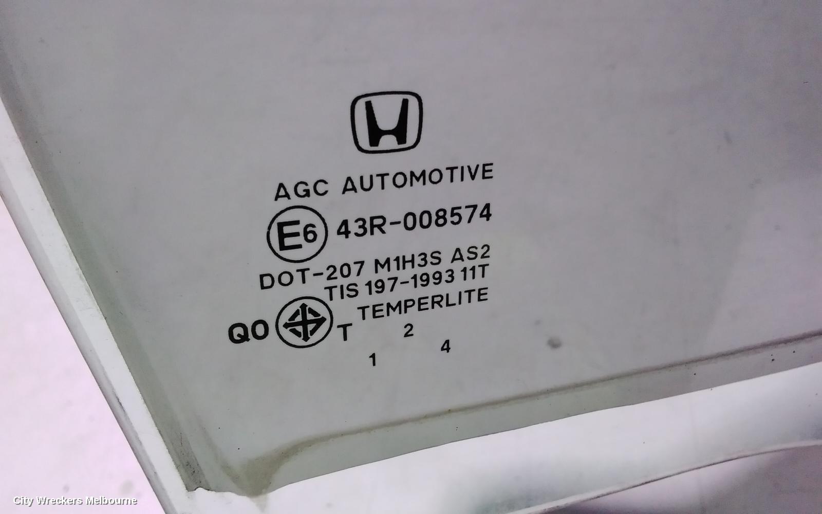 HONDA CIVIC RIGHT REAR DOOR WINDOW, 9TH GEN, SEDAN, 02/2012 - 04/2016 - Image 3