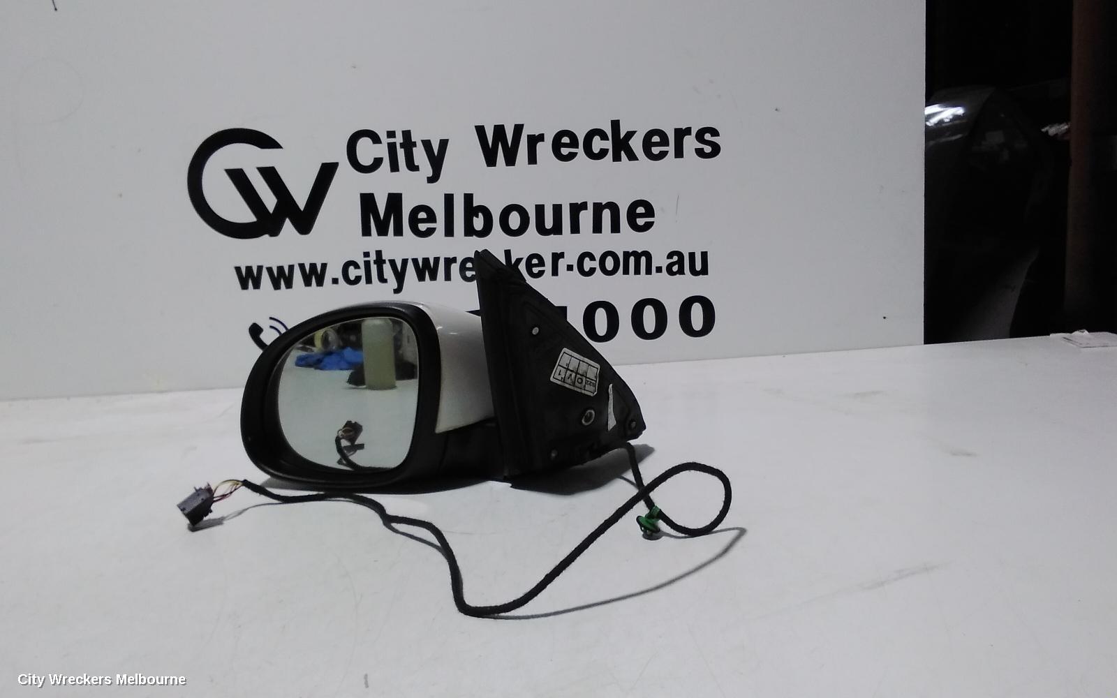 VOLKSWAGEN TIGUAN LEFT DOOR MIRROR, 5N, MANUAL FOLD (6XN), HEATED TYPE, 05/2008 - 08/2016 - Image 1