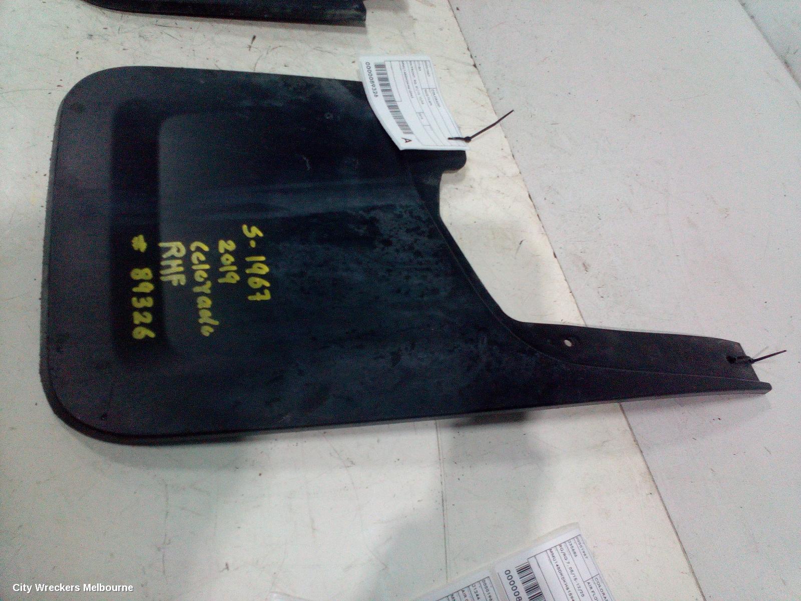 HOLDEN COLORADO MUD FLAPS, RH FRONT, RG, 01/2012 - 12/2020 - Image 2