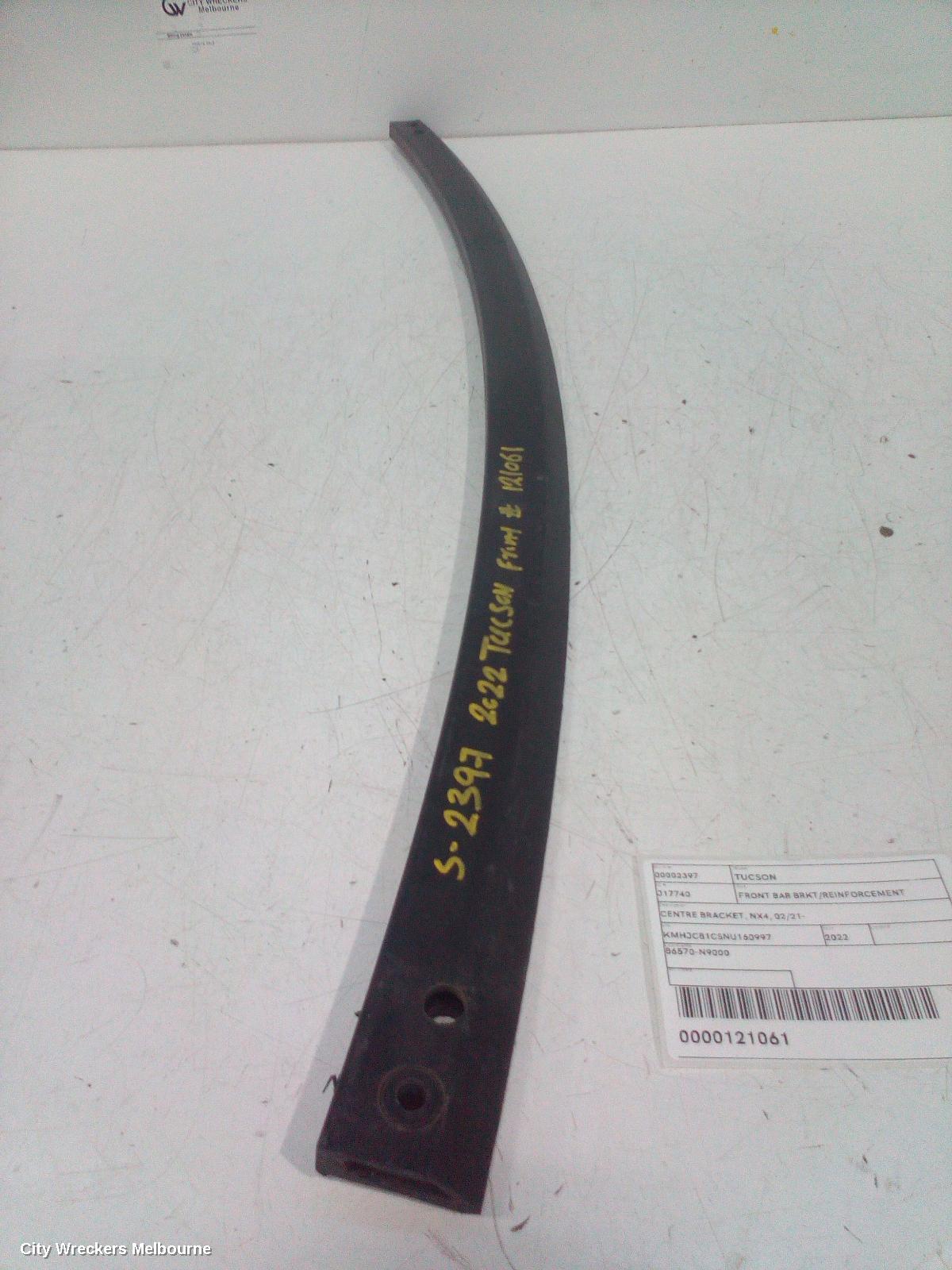 HYUNDAI TUCSON F/BAR REINFORC/BRACK, CENTRE BRACKET, NX4, 02/2021 ONWARDS - Image 1