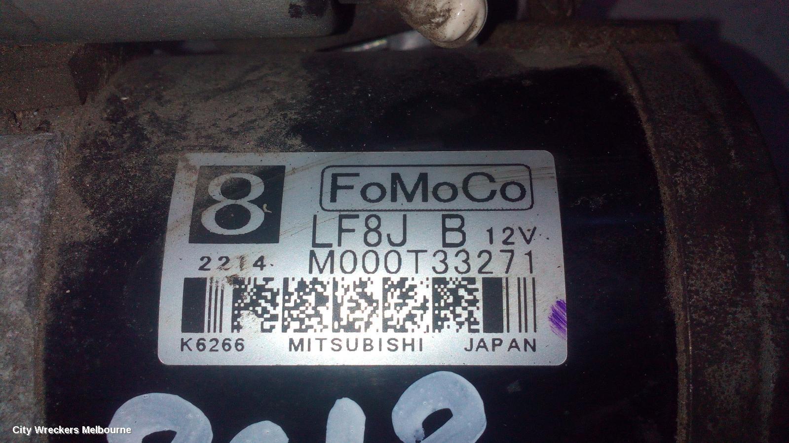 MAZDA 3 STARTER, PETROL, 2.0, P/N LF8J/LF8J18400B, BL, 04/2009 - 10/2013 - Image 1