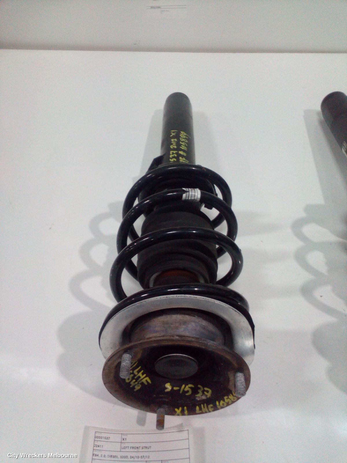 BMW X1 LEFT FRONT STRUT, E84, 2.0, DIESEL, S20D, 04/2010 - 07/2012 - Image 3