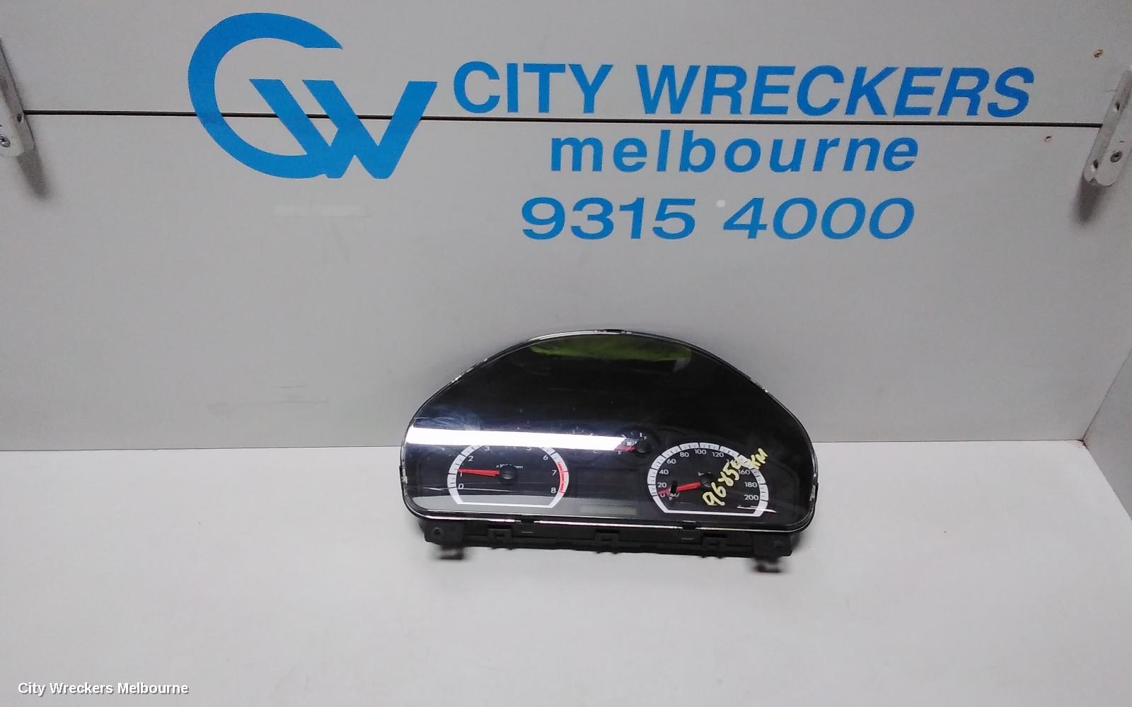 HOLDEN BARINA INSTRUMENT CLUSTER, INSTRUMENT CLUSTER, AUTO, TK, SINGLE SCREEN, SEDAN/5DR HATCH,12/2005 - 12/2012 - Image 2