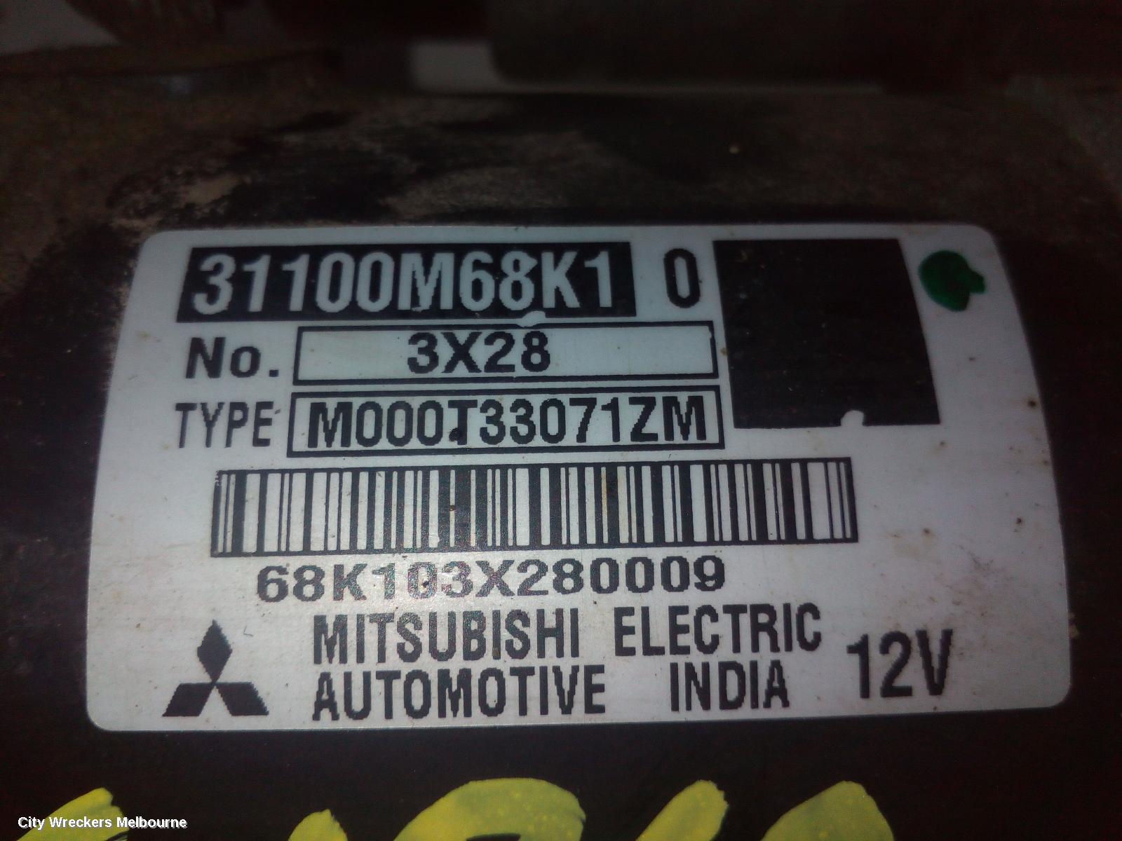 SUZUKI ALTO STARTER, GF, 1.0, K10BN, 07/2009 - 12/2014 - Image 1