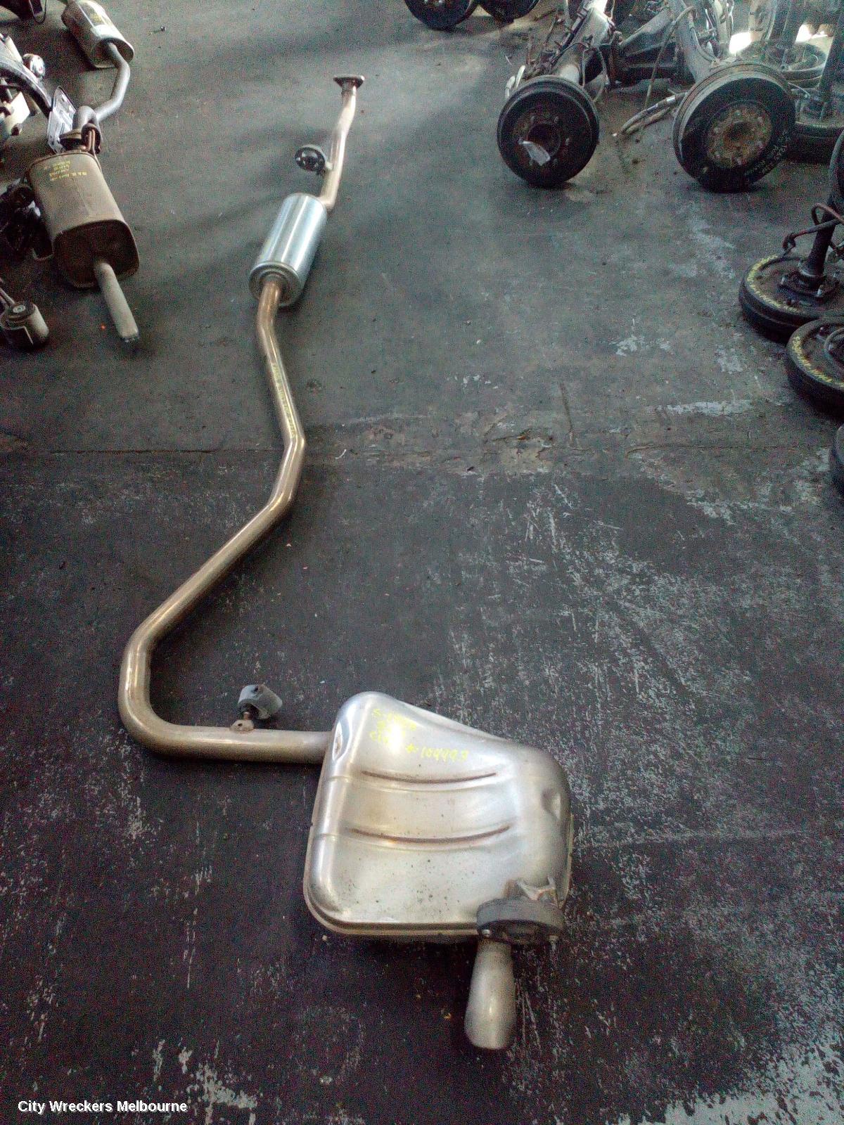 HONDA CIVIC EXHAUST SYSTEM, 10TH GEN, 05/2016 - 08/2021 - Image 2
