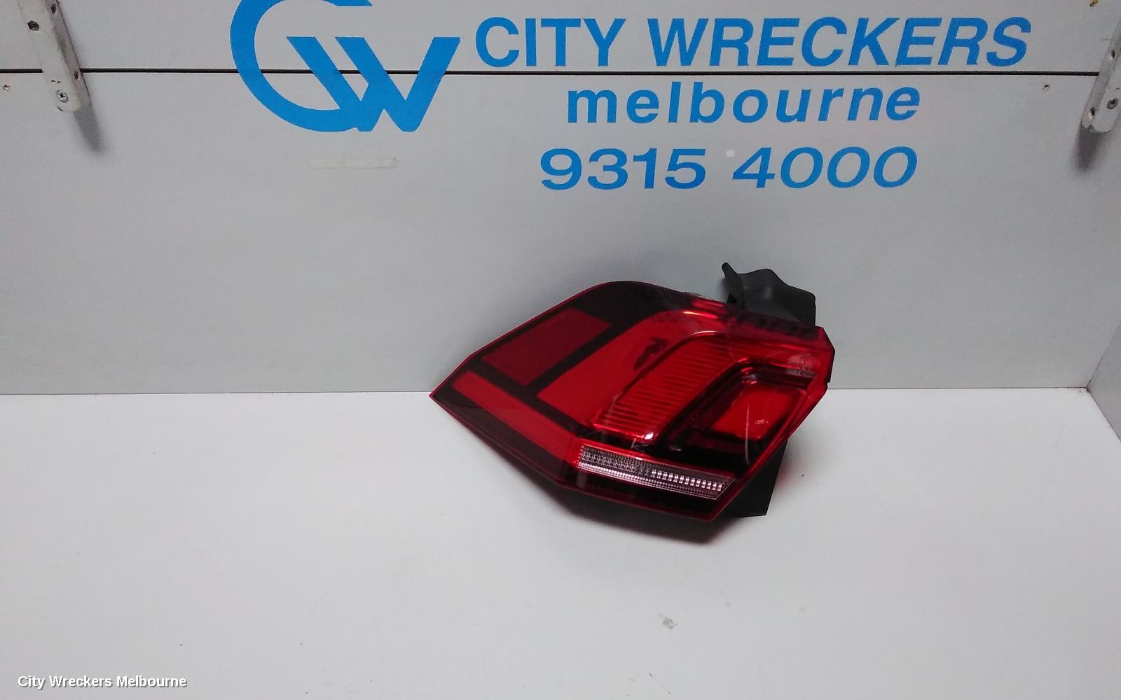 VOLKSWAGEN TIGUAN LEFT TAILLIGHT, IN BODY, LED TYPE, NON DYNAMIC INDICATORS (8SK), 5NA, 06/2016 ONWARDS - Image 1