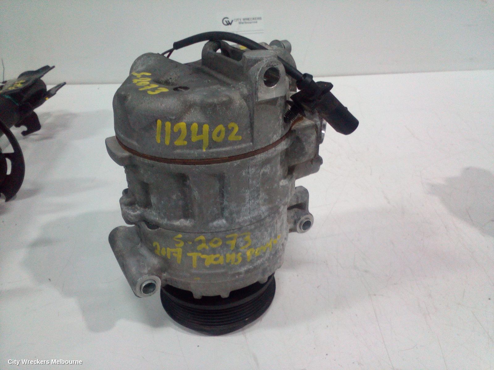 VOLKSWAGEN TRANSPORTER A/C COMPRESSOR, T6, 2.0, DIESEL, BI-TURBO, T6, 07/2015 ONWARDS - Image 1